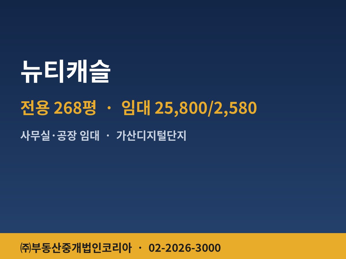 뉴티캐슬 지원 임대